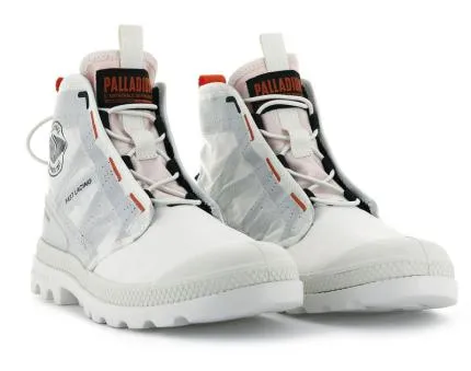 Palladium Boots Men PAMPA TRAVEL LITE STAR WHITE Starwhite Palladium Boots Men PAMPA TRAVEL LITE STAR WHITE Starwhite