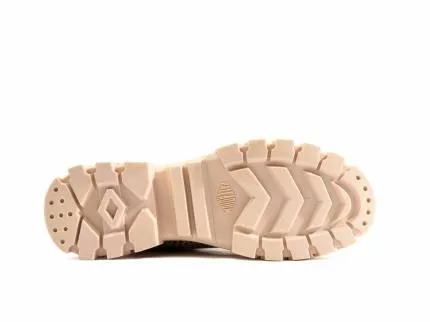 Palladium Heel Boots Women REVOLT SAFARI SAND PRINT Sandprint