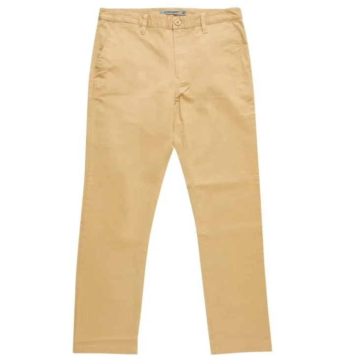Pants Men DC Shoes Worker Chino Pants Incense