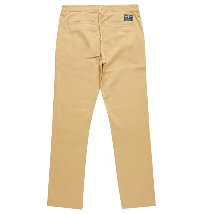 Pants Men DC Shoes Worker Chino Pants Incense