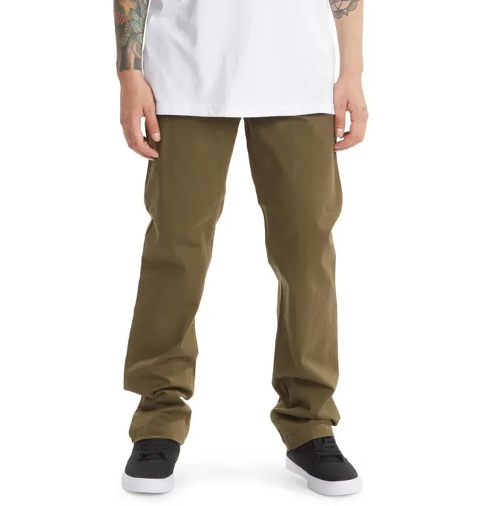 Pants Men DC Shoes Worker Chino Pants Ivy Green