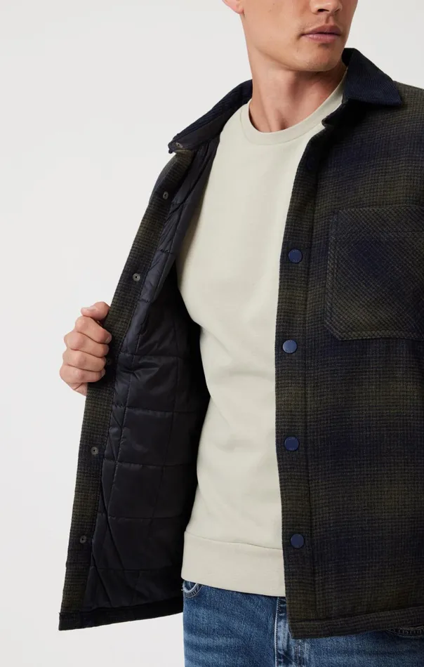 Plaid Shacket In Khaki Check Men Mavi Jeans Shirts Plaid Shacket In Khaki Check Men Mavi Jeans Shirts