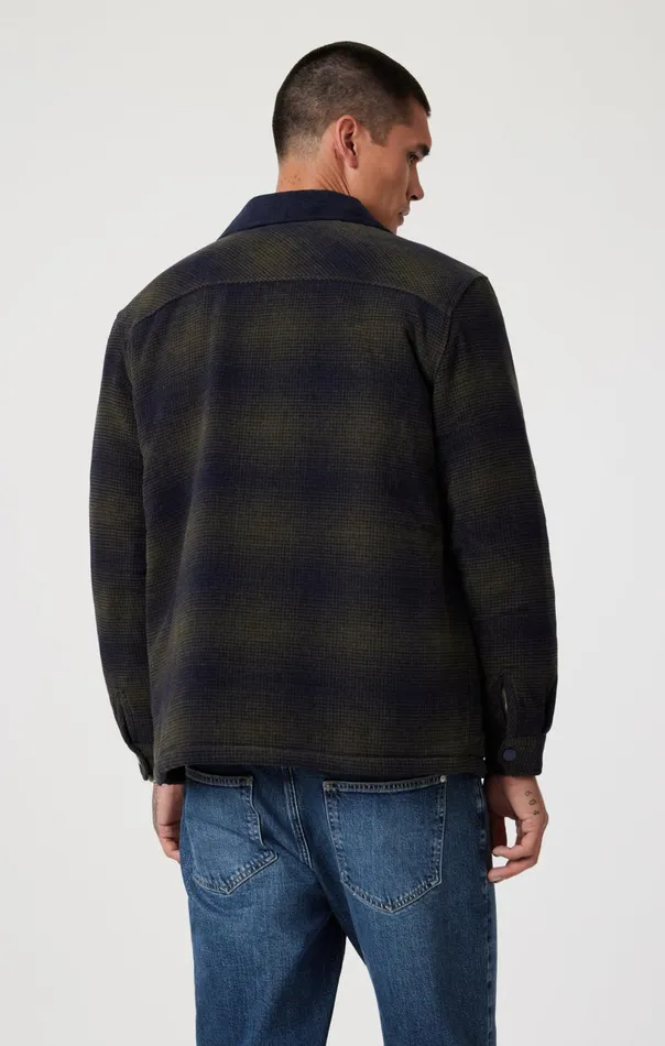Plaid Shacket In Khaki Check Men Mavi Jeans Shirts Plaid Shacket In Khaki Check Men Mavi Jeans Shirts