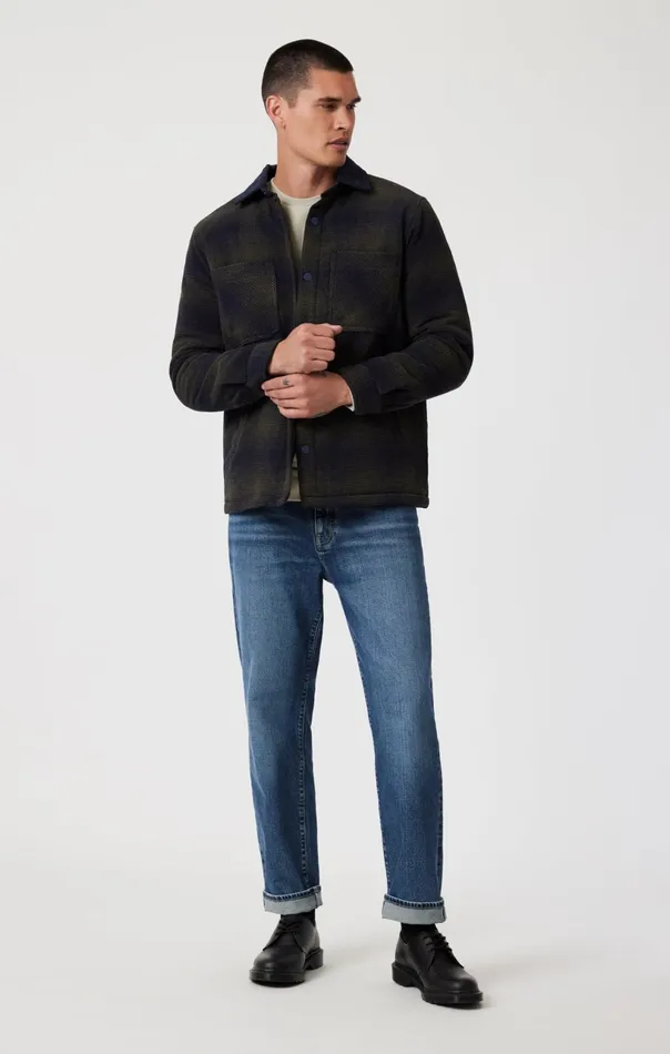 Plaid Shacket In Khaki Check Men Mavi Jeans Shirts Plaid Shacket In Khaki Check Men Mavi Jeans Shirts