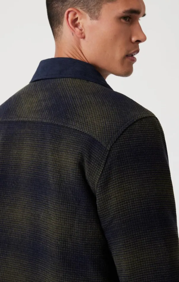 Plaid Shacket In Khaki Check Men Mavi Jeans Shirts Plaid Shacket In Khaki Check Men Mavi Jeans Shirts