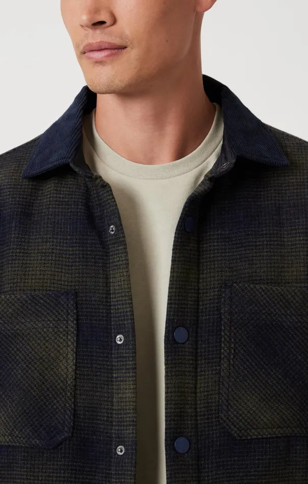 Plaid Shacket In Khaki Check Men Mavi Jeans Shirts Plaid Shacket In Khaki Check Men Mavi Jeans Shirts