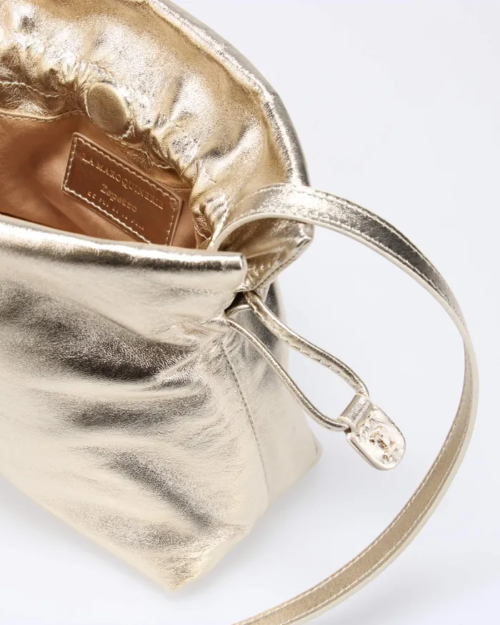 Poids Plume Bag Light Gold Women Repetto Leather Goods Poids Plume Bag Light Gold Women Repetto Leather Goods
