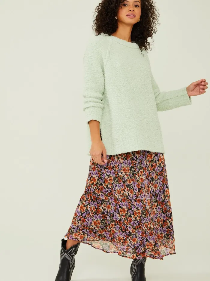 Poppy Fuzzy Sweater Seafoam Women Altar039d State Sweaters