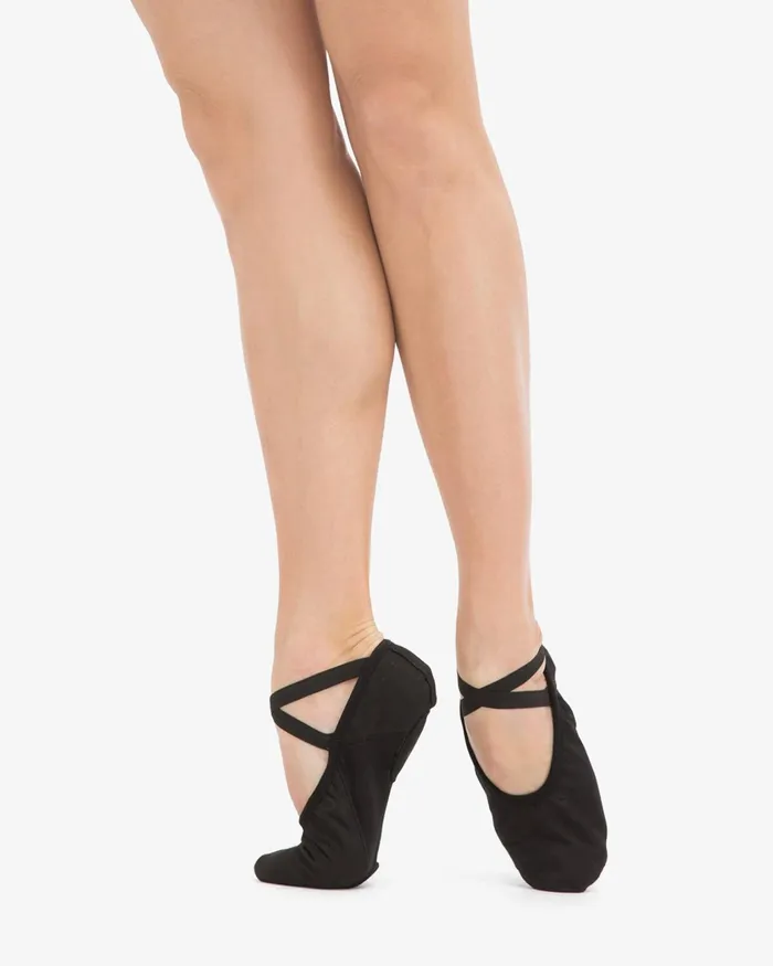 Professional Soft Ballet Shoes With Split Sole Medium Width Black Men Repetto
