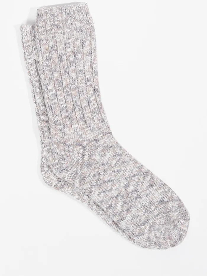 Ragg Crew Socks Greytaupe Women Altar039d State Socks