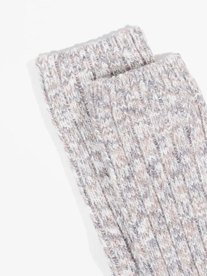 Ragg Crew Socks Greytaupe Women Altar039d State Socks