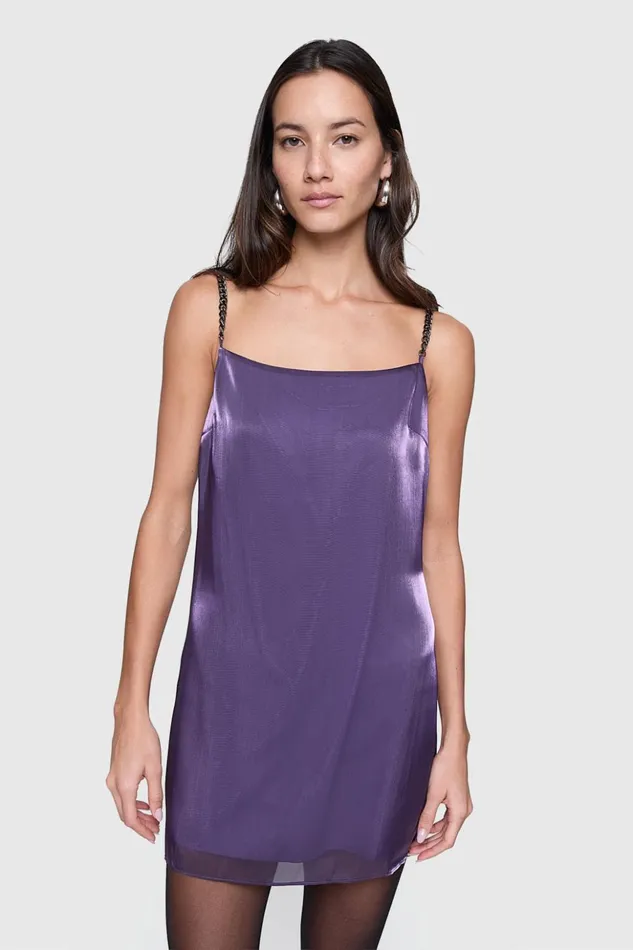 Rebecca Minkoff Dresses Women Rowan Organza Dress Dusk
