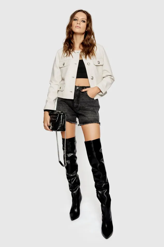 Rebecca Minkoff Outerwear Women Taryn Jacket White Rebecca Minkoff Outerwear Women Taryn Jacket White