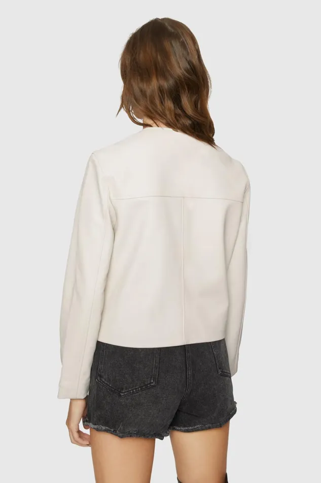 Rebecca Minkoff Outerwear Women Taryn Jacket White Rebecca Minkoff Outerwear Women Taryn Jacket White