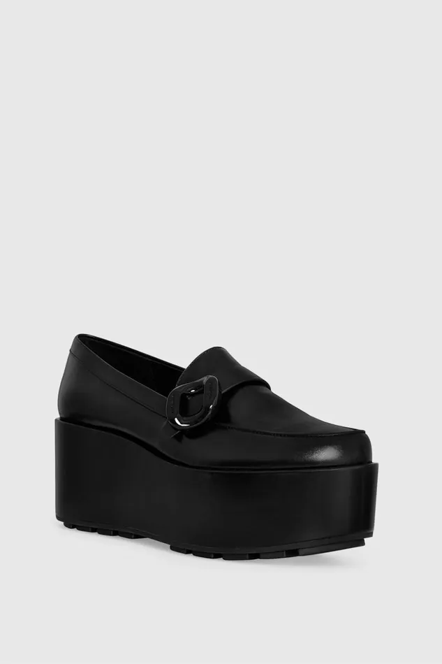 Rebecca Minkoff Shoes Women Curblink Platform Loafer Black Rebecca Minkoff Shoes Women Curblink Platform Loafer Black