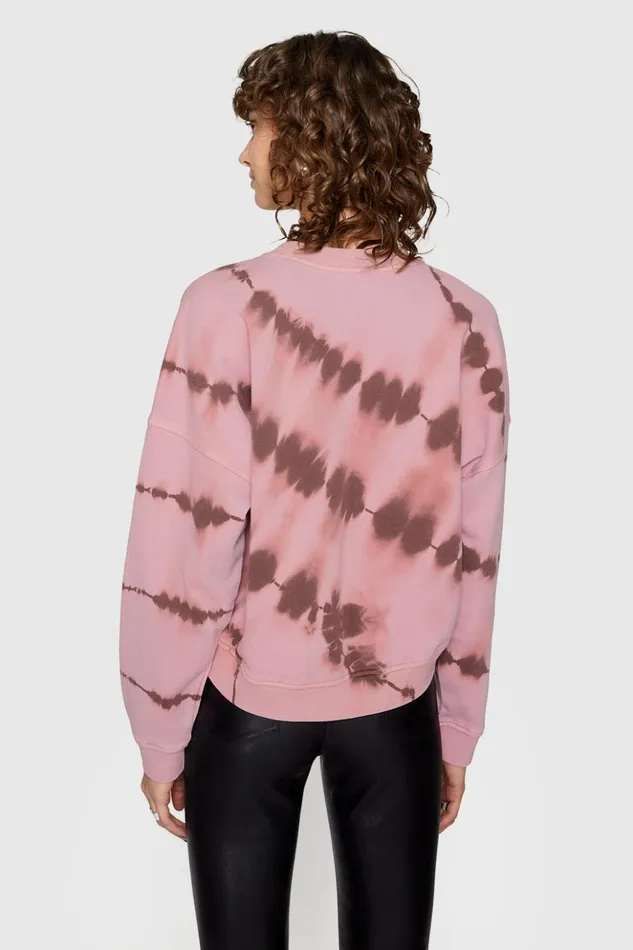 Rebecca Minkoff Tops Women Mina Sweatshirt Ash Rose Tie Dye Rebecca Minkoff Tops Women Mina Sweatshirt Ash Rose Tie Dye