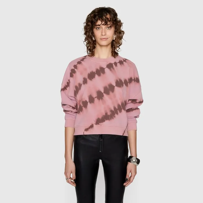 Rebecca Minkoff Tops Women Mina Sweatshirt Ash Rose Tie Dye Rebecca Minkoff Tops Women Mina Sweatshirt Ash Rose Tie Dye