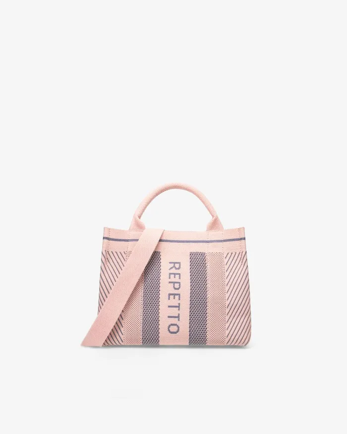 Repetto Small Tote Bag Blush Pink And Grey 039little Rat039 Women Repetto Sports Bags Repetto Small Tote Bag Blush Pink And Grey 039little Rat039 Women Repetto Sports Bags