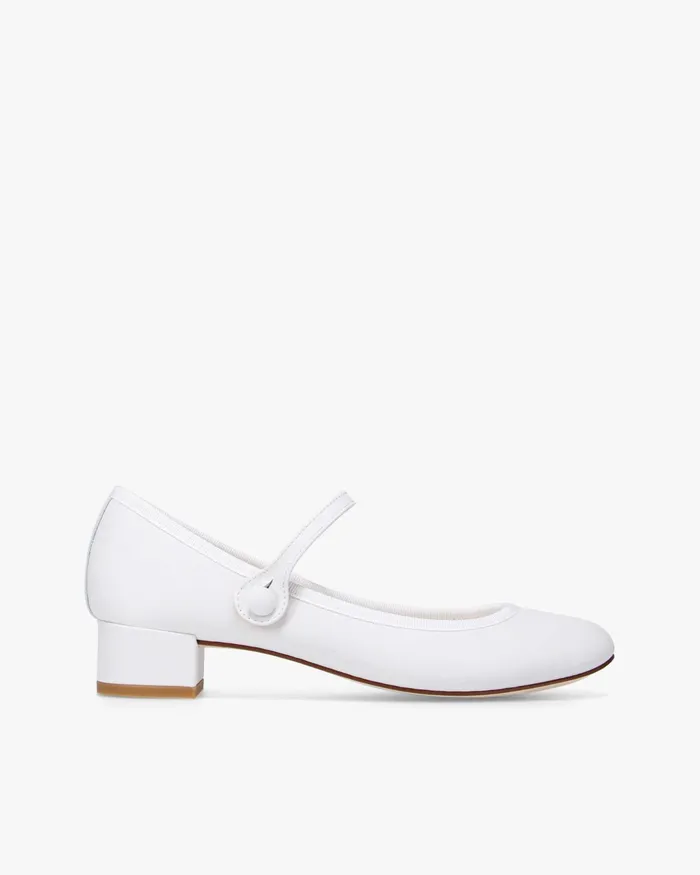 Rose Mary Janes White Women Repetto Mary Janes