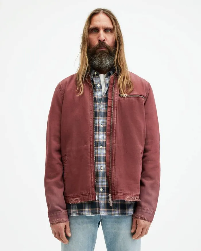 Rothwell Workwear Jacket Imperial Red Men AllSaints Jackets and Coats