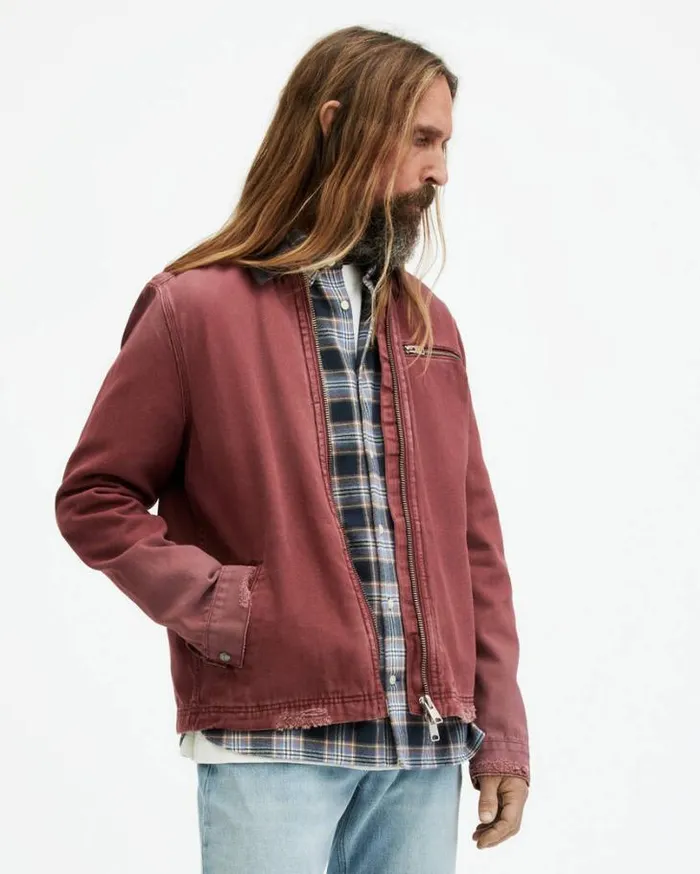 Rothwell Workwear Jacket Imperial Red Men AllSaints Jackets and Coats