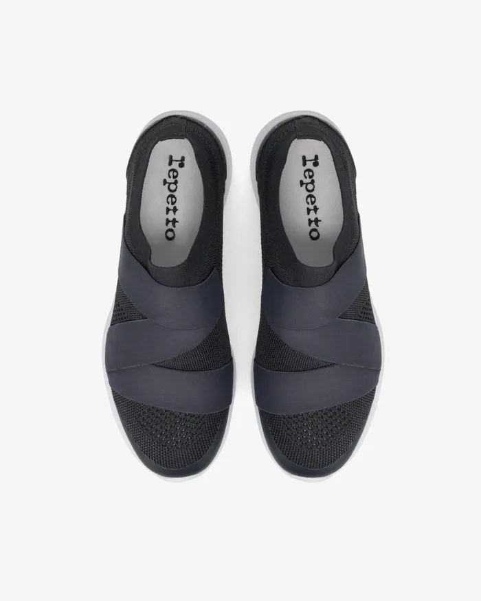 Ruban Dance Sneakers Anthracite Grey Women Repetto Sneakers