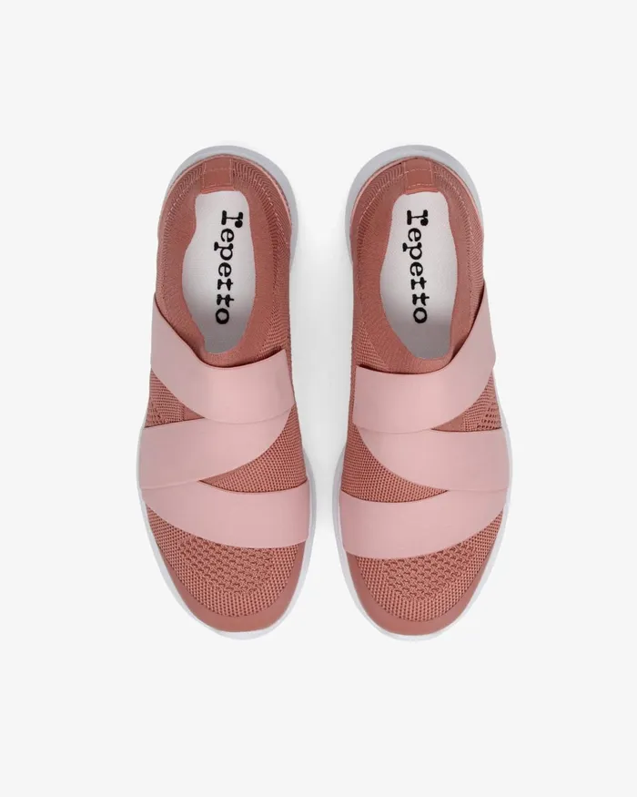 Ruban Dance Sneakers Orange Terracotta Women Repetto Sneakers