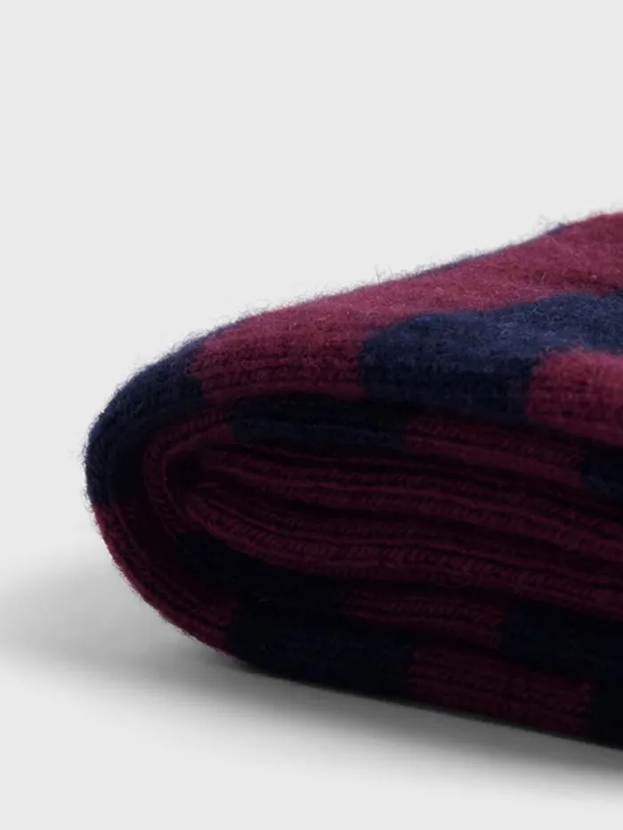 Rugby Stripe Sock Rednavy Men Paul Stuart Socks