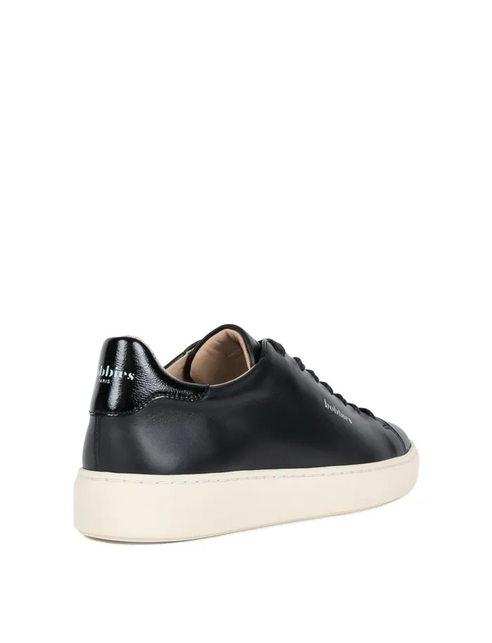 Sanna Deep Black Women Bobbies Sneakers