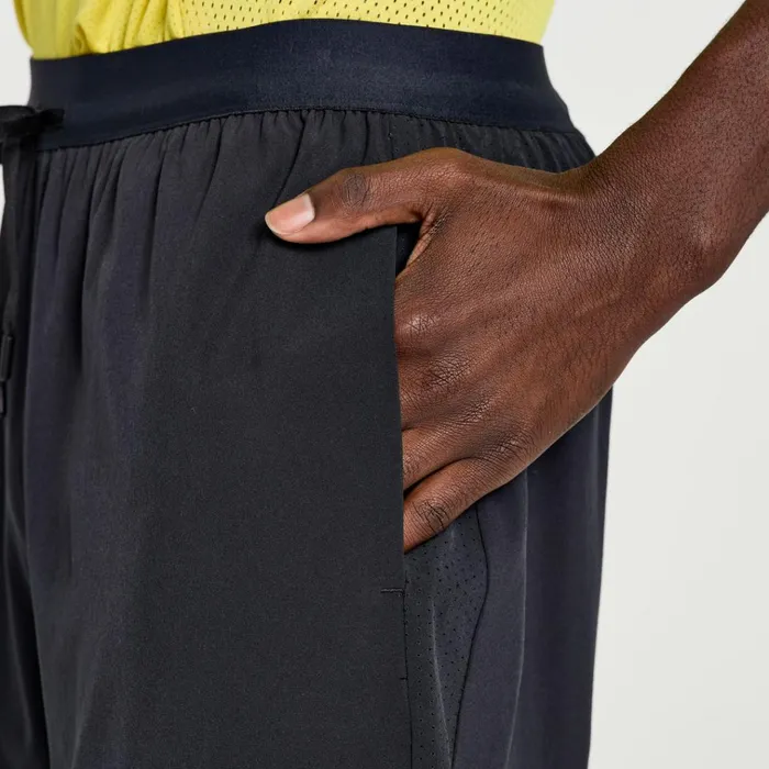 Saucony Bottoms Outpace 7034 2In1 Short Black 8211 Men