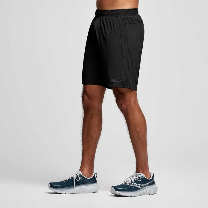 Saucony Bottoms Outpace 7034 Short Black 8211 Men