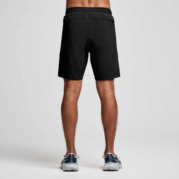 Saucony Bottoms Outpace 7034 Short Black 8211 Men