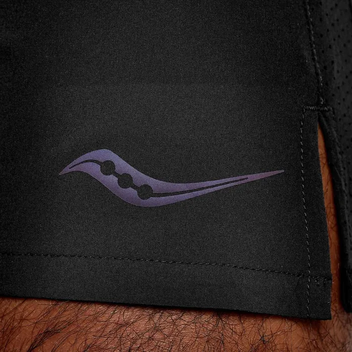Saucony Bottoms Outpace 7034 Short Black 8211 Men