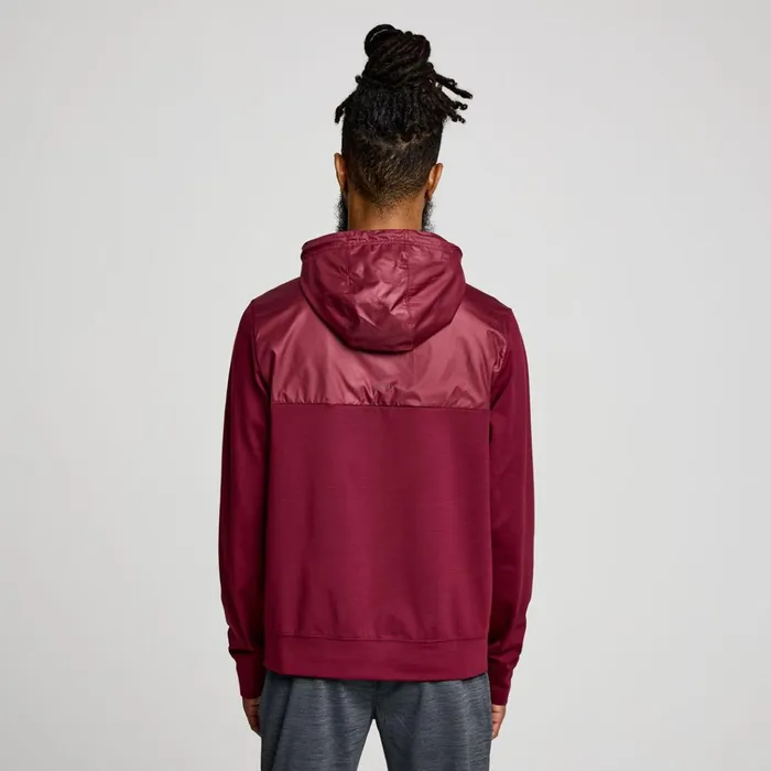 Saucony Jackets Solstice Zip Hoody Sundown Heather 8211 Men