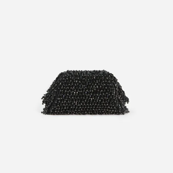 Self Portrait Handbags Black Crystal Clutch Black 8211 Women