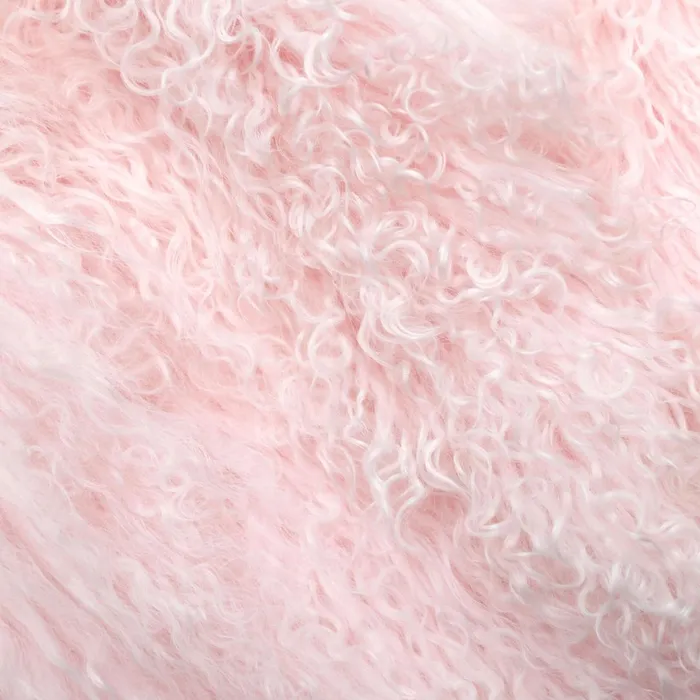 Self Portrait Outerwear Pink Shearling Coat Pink 8211 Women