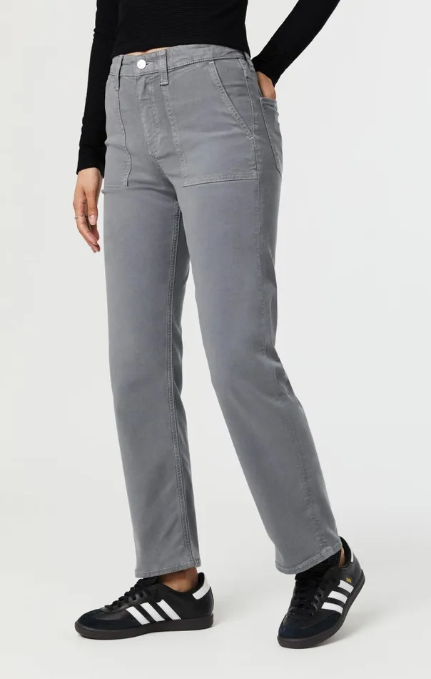Shelia Front Pocket Straight In Quiet Shade Luxe Twill Women Mavi Jeans Pants Shelia Front Pocket Straight In Quiet Shade Luxe Twill Women Mavi Jeans Pants