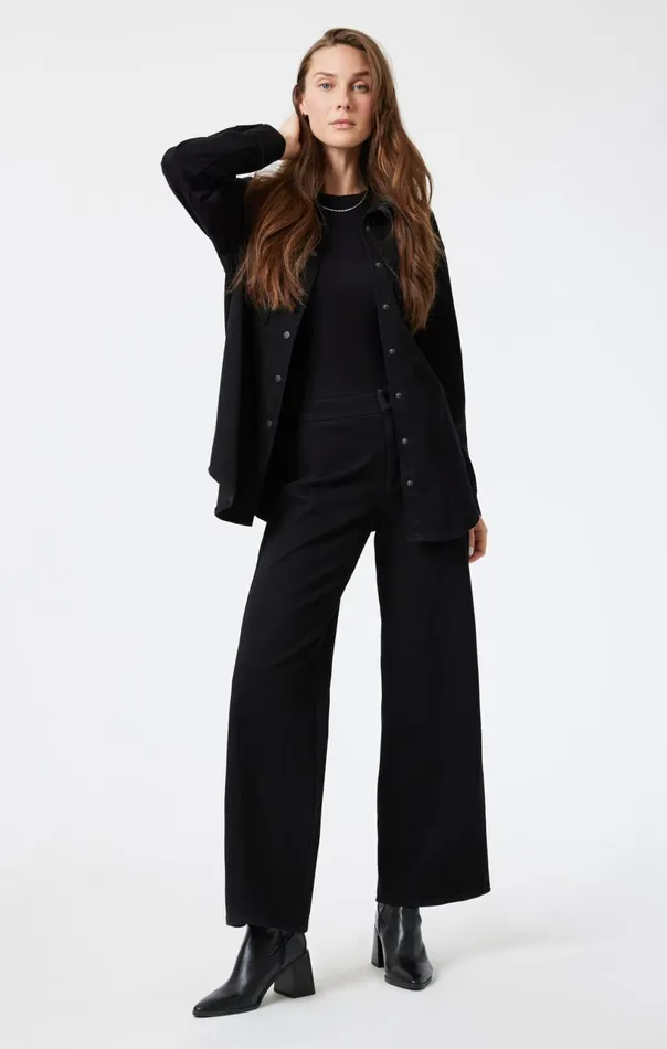 Sherry Wide Leg In Smoke Move Women Mavi Jeans Pants Sherry Wide Leg In Smoke Move Women Mavi Jeans Pants