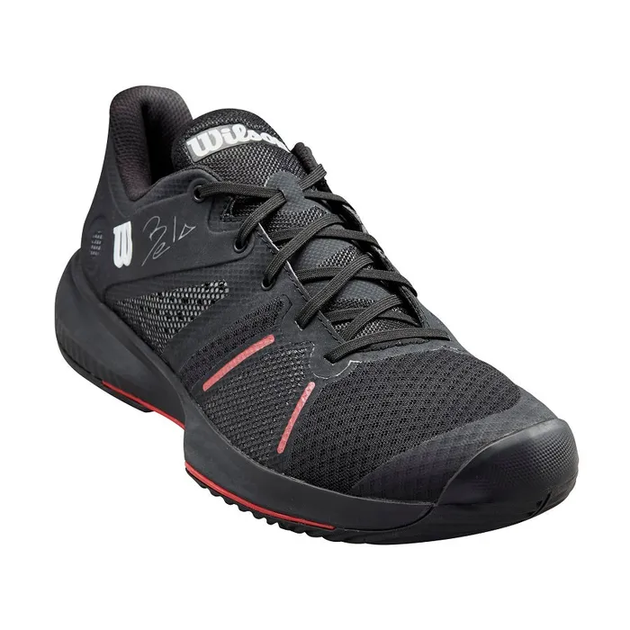 Shoes Wilson Sports Bela Pro Padel Shoe 8211 Black Ebony Red