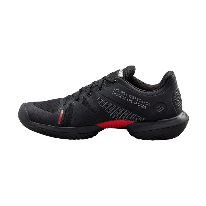 Shoes Wilson Sports Bela Pro Padel Shoe 8211 Black Ebony Red