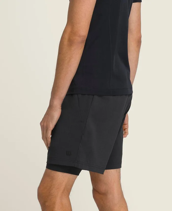 Shorts Men Wilson Doubleday Short 8211 Black Shorts Men Wilson Doubleday Short 8211 Black
