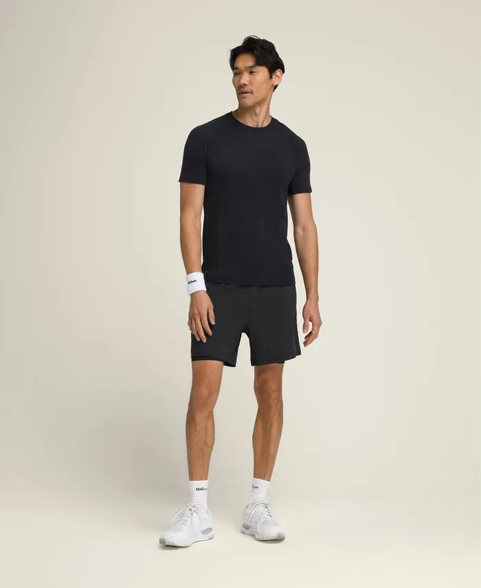 Shorts Men Wilson Doubleday Short 8211 Black Shorts Men Wilson Doubleday Short 8211 Black