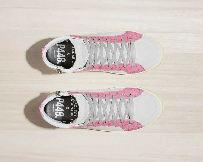Skate CarpPink Men P448 High Tops Skate CarpPink Men P448 High Tops