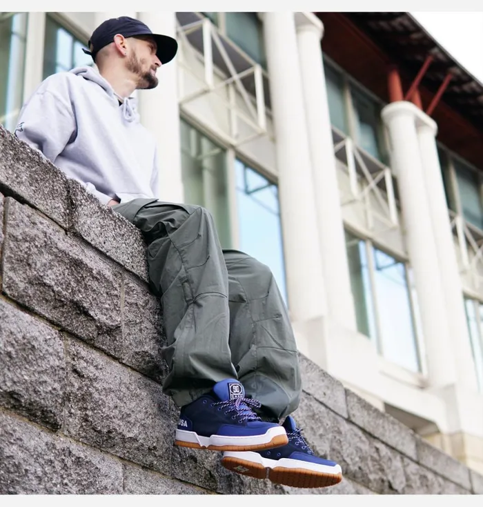 Skate Men DC Shoes Cafe X DC Clocker 2 Shoes Dc Navy