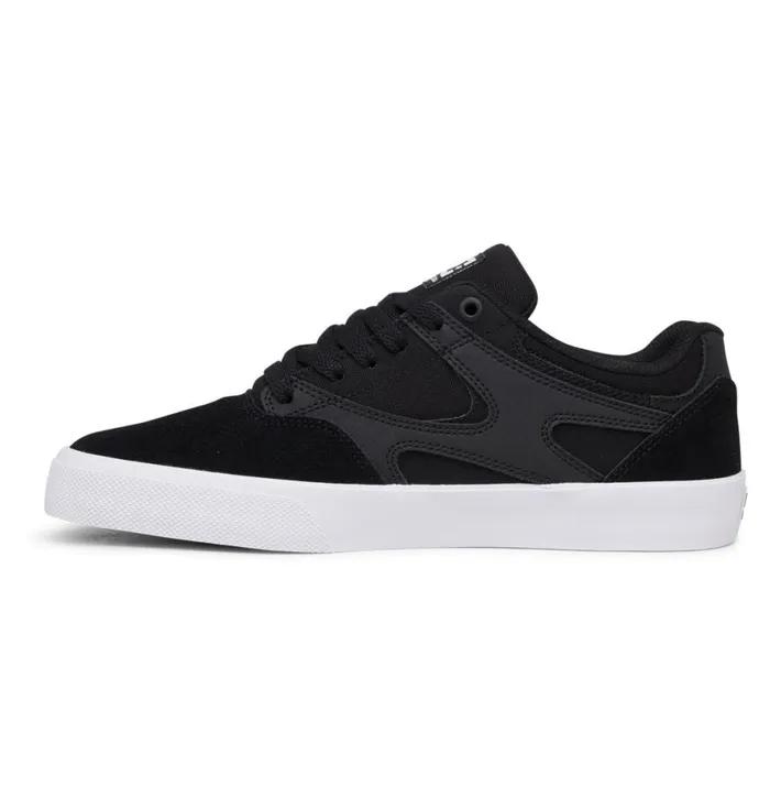 Skate Men DC Shoes Kalis Vulc Shoes Blackwhite