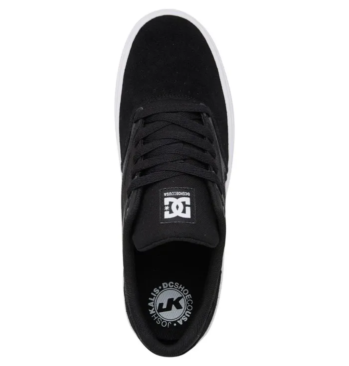 Skate Men DC Shoes Kalis Vulc Shoes Blackwhite