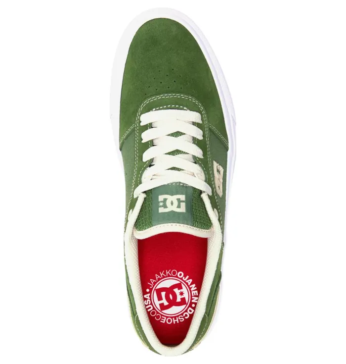 Skate Men DC Shoes Teknic S Jaakko Skate Shoes Dark Olive