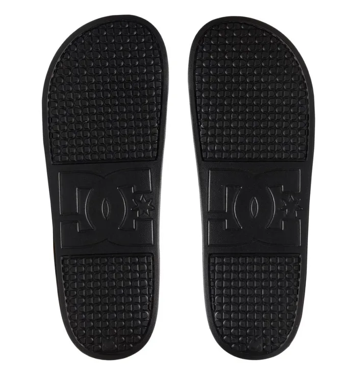 Slides Men DC Shoes DC Slides Blackwhite