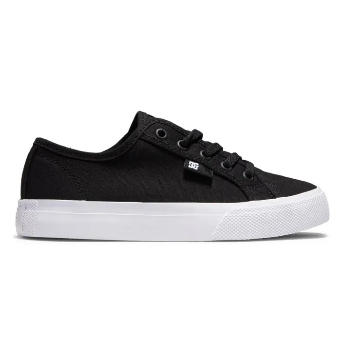 Sneakers Kids DC Shoes Boy039s Manual Shoes Blackwhite