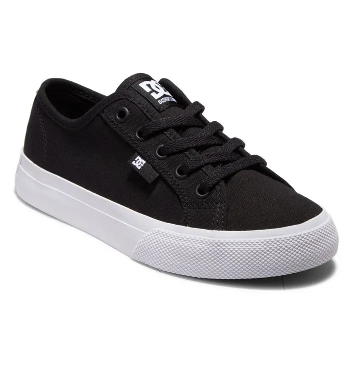 Sneakers Kids DC Shoes Boy039s Manual Shoes Blackwhite
